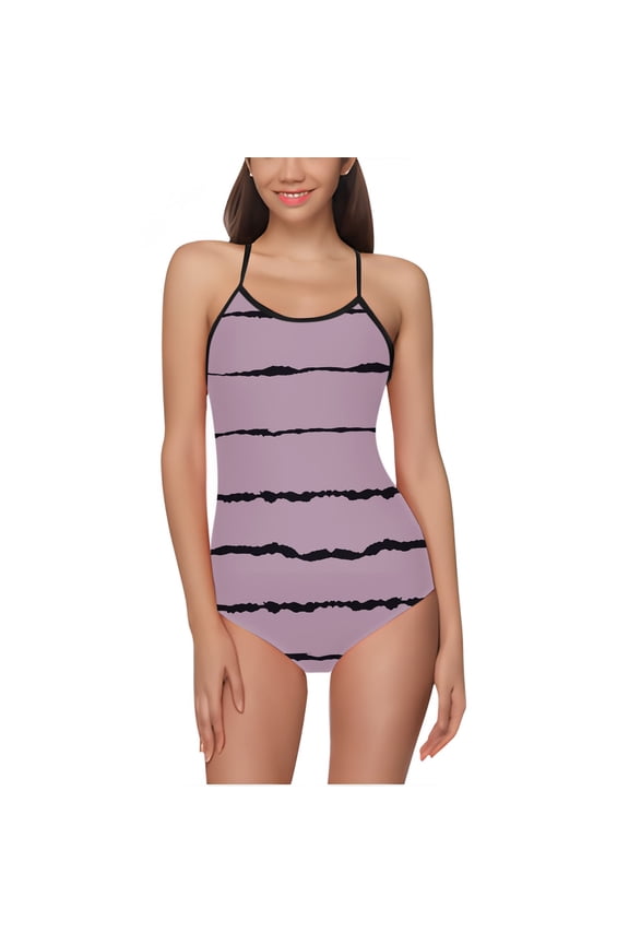Swimsuits For Women Womens One Piece Bikini Bathing Suits Stripes Swimming Suits Beachwear Summer Save Clearance
