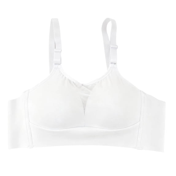 Ohufall Tube Top Bra for Women Mesh Wirefree Lightweight Bras Seamless Comfort Everyday Bras