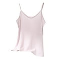 thumbnail image 1 of Ohufall Women's Cotton Linen Pj Tank Tops Plus Size Solid Casual Sleeveless Camisole Pajama Tops Summer Soft Comfy Home Sleepwear Tanks for Women, 1 of 5