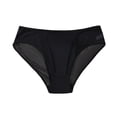 thumbnail image 1 of Ohufall Women's Panties Solid Color Breathable Mesh Briefs Seamless Stretchy Comfortable Underwear, 1 of 4