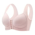 thumbnail image 1 of Ohufall Womens Bras Front Closure Bras For Women Front Closure Plus Size Bras Comfortable Breathable Everyday Bras Underwear, 1 of 4