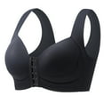 thumbnail image 1 of Ohufall Womens Bras Front Closure Bras For Women Front Closure Plus Size Bras Comfortable Breathable Everyday Bras Underwear, 1 of 4