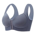 thumbnail image 1 of Ohufall Womens Bras Front Closure Bras For Women Front Closure Plus Size Bras Comfortable Breathable Everyday Bras Underwear, 1 of 4