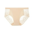 thumbnail image 1 of Ohufall Womens Panties Underwear Bikini Panties Lace Soft Hipster Panty Ladies Stretch Full Coverage Briefs, 1 of 2