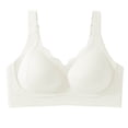 thumbnail image 1 of Ohufall Womens Wireless Bras No Underwire Push Up Bra Comfort Seamless Supportive Full Coverage Everyday Bras, 1 of 3