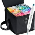 Ohuhu Alcohol Based Art Markers Double Tipped Coloring Marker Set for