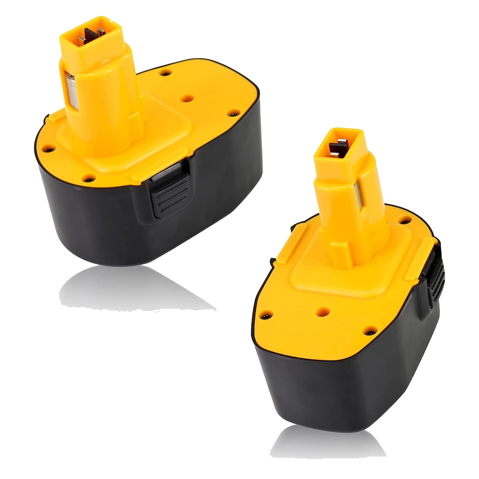 2 Pack Upgraded 3.6Ah DC9091 Rechargeable Battery Compatible with Dewalt  14.4V Tools Ni-MH XRP DW9091 DW9094 Cordless - Walmart.com