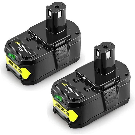 Ohyes Bat 18V 6000mAh Power Tool Battery, for Ryobi, 2 Pack