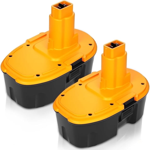 2PACK 18V 4.5Ah DC9096 Battery Replacement for Dewalt 18V DC9098 DC9099 DW9095 DW9096