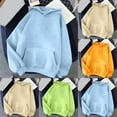 thumbnail image 1 of Oiangi Women's Hoodie with Pockets Long Sleeve Pullover Sweatshirts Fall Winter Cozy Basic Hooded for Daily Wear Green M, 1 of 4