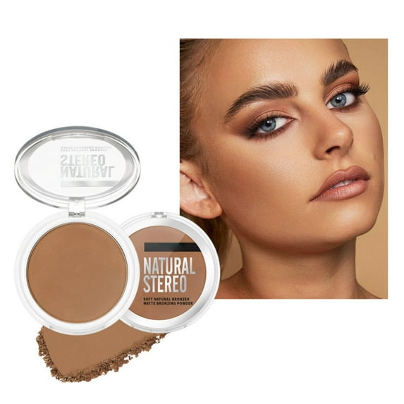 Oibest Matte Repair Powder Q2367-1# - Bronzer Powder, Bronzer Powder Natural Makeup Lightweight Blends Easily Longwear Facial Compact Bronzing Powder For Contouring And Sun Makeup Makeup Organizers