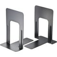 thumbnail image 1 of Officemate Steel Book Ends 9"H Black (OIC93051), 1 of 2