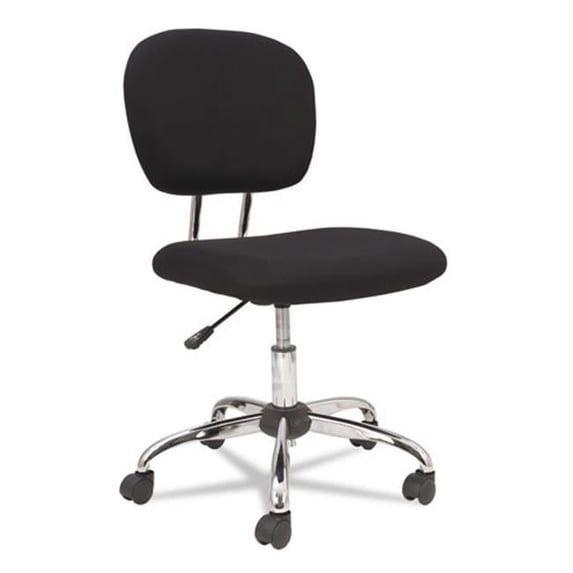 Oif MM4917 MM Series Task Chair, Black/Chrome