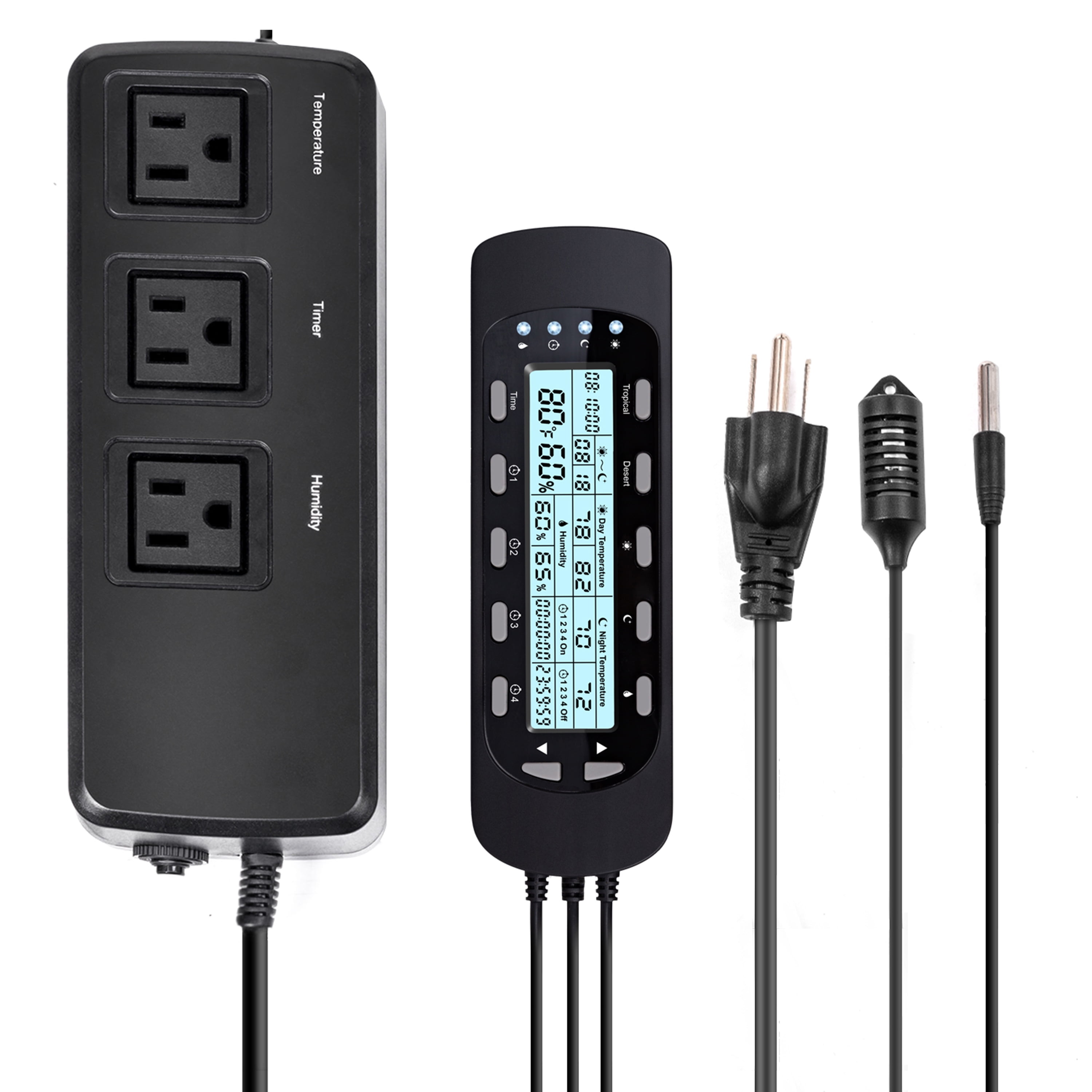 OiiBO 3 IN 1 Smart Temperature Humidity Timer Controller