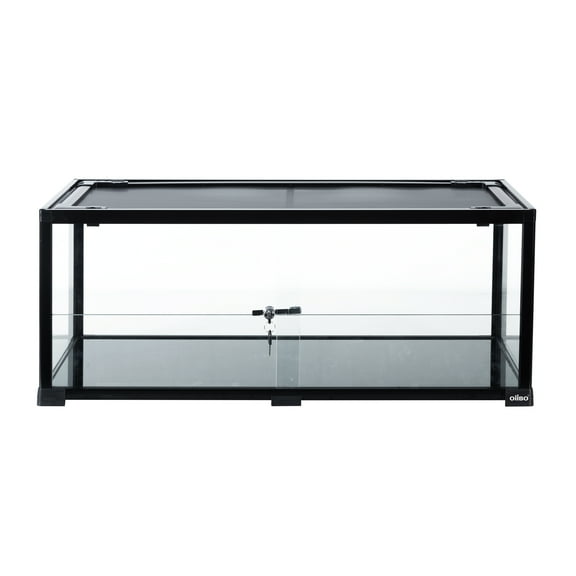 OiiBO Knock-Down 40 Gallon Glass Small Animals Terrarium, 361814 Inches, Easy Assembly