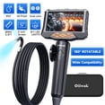thumbnail image 1 of Oiiwak 5inch 3FT Endoscope Camera Articulating Borescope Industrial Inspection, 1 of 16
