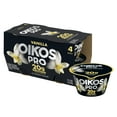 thumbnail image 1 of Oikos Pro 20g Protein, Vanilla Yogurt-Cultured Ultra-Filtered Milk Product Cups, 5.3 oz, 4 Count, 1 of 15