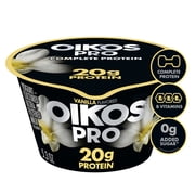 Oikos Pro 20g Protein Vanilla Yogurt-Cultured Ultra-Filtered Milk Product Cup, 5.3 oz