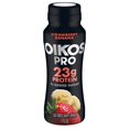 thumbnail image 1 of Oikos Pro 23g Protein, Strawberry Banana Cultured Dairy Drink Bottle, 7 fl oz, 1 of 15