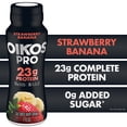 thumbnail image 1 of Oikos Pro 23g Protein, Strawberry Banana Cultured Dairy Drink Bottle, 7 fl oz, 1 of 16