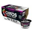 thumbnail image 1 of Oikos Triple Zero 15g Protein, 0g Added Sugar, Fat Free Mixed Berry Greek Yogurt Cups, 5.3 oz, 4 Count, 1 of 16