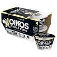 thumbnail image 1 of Oikos Triple Zero 15g Protein, 0g Added Sugar, Fat Free Vanilla Greek Yogurt Cups, 5.3 oz, 4 Count, 1 of 16