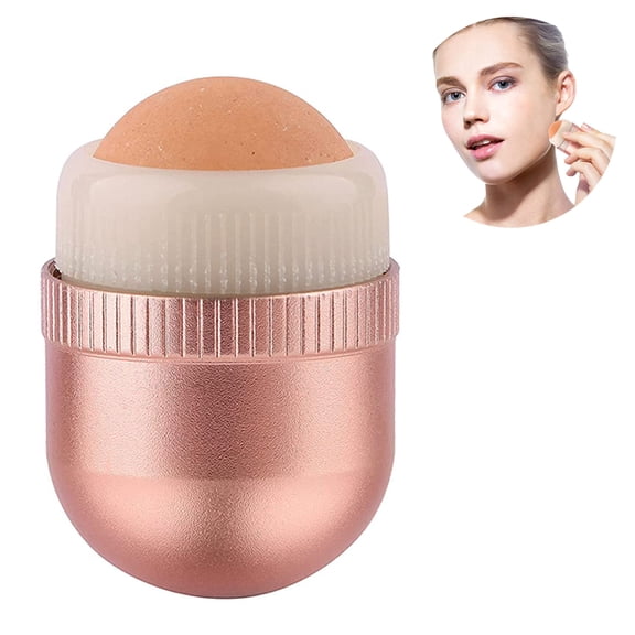 Oil Absorbing Volcanic Stone Face Roller, Reusable Portable Oily Skin Control Roller, Oil Control Remove Excess Shine Facial Skincare for Travel at Home Facial Massages