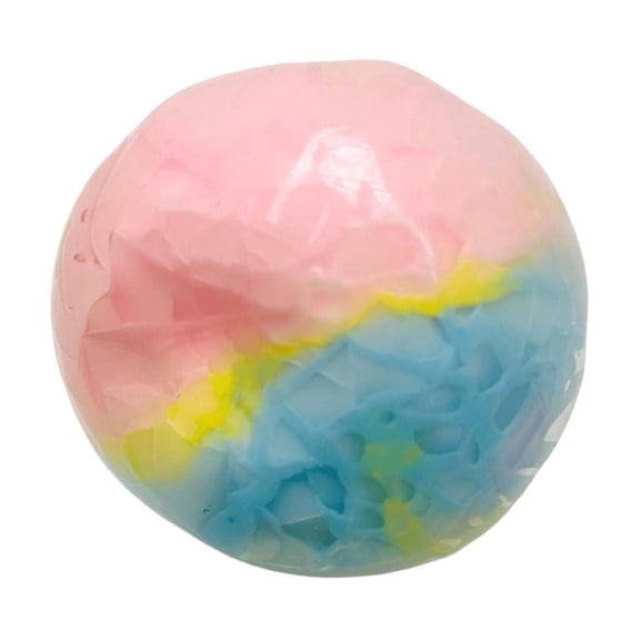 Oil Ball Squishy Unique Crispy Crack Shell Maltose Round Random Rainbow Pastel Tone Squeeze for Dual-Sense Sensory Fidget Relaxation and Daily Fun Anxiety Relief Home Office Pocket Gift Use
