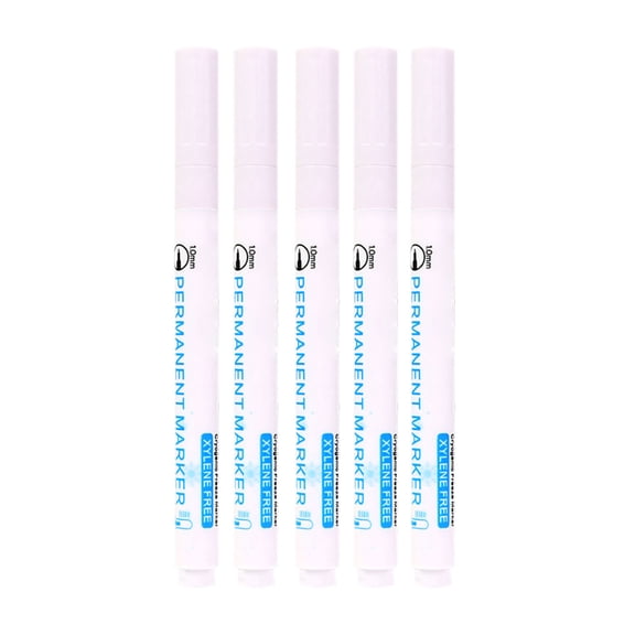 Oil Based Freezer Marker Safe Marker Pen Set Fast Drying Inks Perfect For Labeling Ice Cold Items And Containers