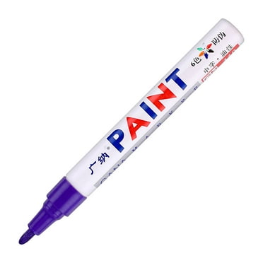 Oil Based Paint Pen, Permanent Paint Marker: Quick-Dry, Waterproof Marker for Rock Painting, Glass, Fabric, Ceramic, Wood, Metal, Mug, Plastic, Stone, 1 PCS, 0.59x5.62"