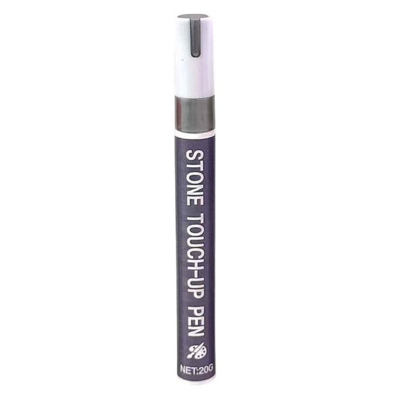 Oil Based Paint Pen For Stone Inscription Lettering, Waterproof Touch Up Marker For Gravestone Memorials, Weather Resistant Outdoor Cement Paint, Gray (Gray, 14*3)