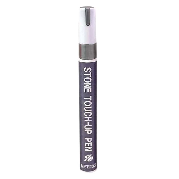 Oil Based Paint Pen For Stone Inscription Lettering, Waterproof Touch Up Marker For Gravestone Memorials, Weather Resistant Outdoor Cement Paint, Gray (Gray, 14*3)