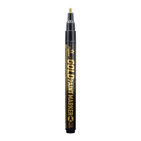 Oil Based Permanent Liquid Chrome Marker for Art, Reflective Gloss Metallic Mirror Marker, Repair Paint Pen for Model Metal DIY Craft