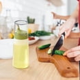 thumbnail image 1 of Oil Bottle 11oz Oil Dispenser For Kitchen olive Plastic Squeeze Oil Dispenser Bottle Green, 1 of 7