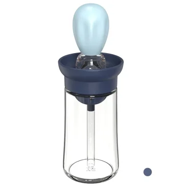 Oil Bottle Brush Silicone Glass Container Kitchen Olive Oil Pump Pot Vinegar Spray BBQ Cookware Dispenser Cooking Condiment Tool
