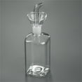 thumbnail image 1 of Oil Bottle Glass Olive Oil Dispenser Bottle Glass Cooking Oil Vinegar Measuring Dispenser with Spout for Kitchen and BBQ (125ml/4.27oz,1 Pack), 1 of 8