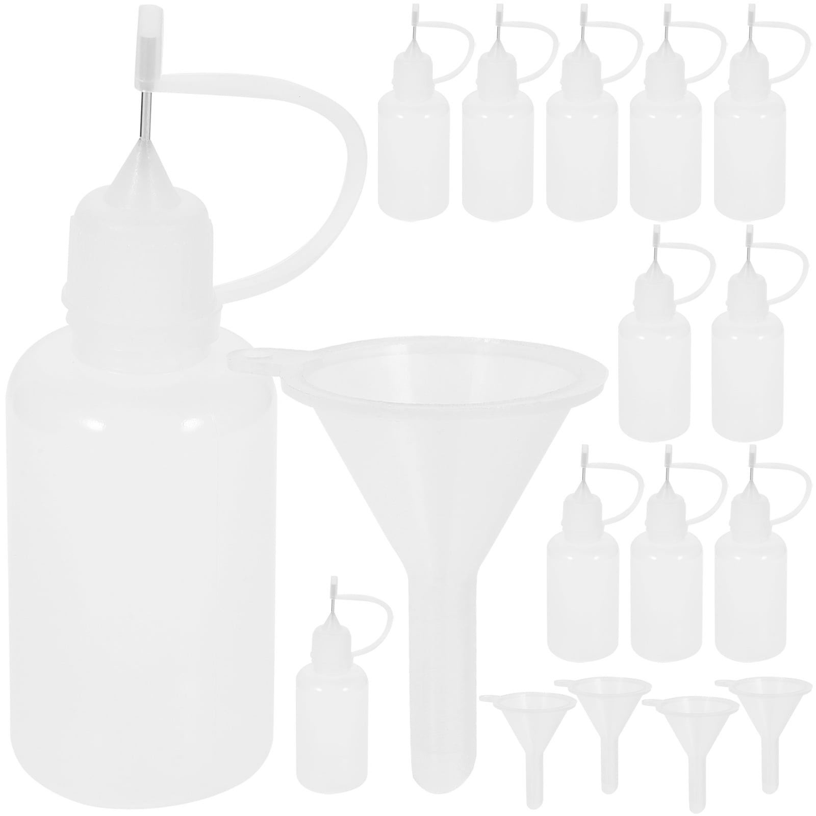 Oil Bottle Hair Oiling Mini Containers Paint Bottles Craftsman Artisan Precision Tip Glue