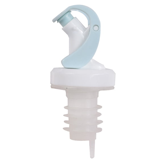 Oil Bottle Stopper Pourer Dispenser for Kitchen Olive Bottle Top Versatile Oil Flip Pourer Tool for Culinary Use,1.5*3.27 in,Blue