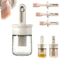 thumbnail image 1 of Oil Bottle Suitable for family daily life Oil Dispenser With Telescopic Brush And Oil Bottle With Silicone Brush For Cooking BBQ Basting Brush For Cooking Bottle With Brush For Grill, 1 of 9