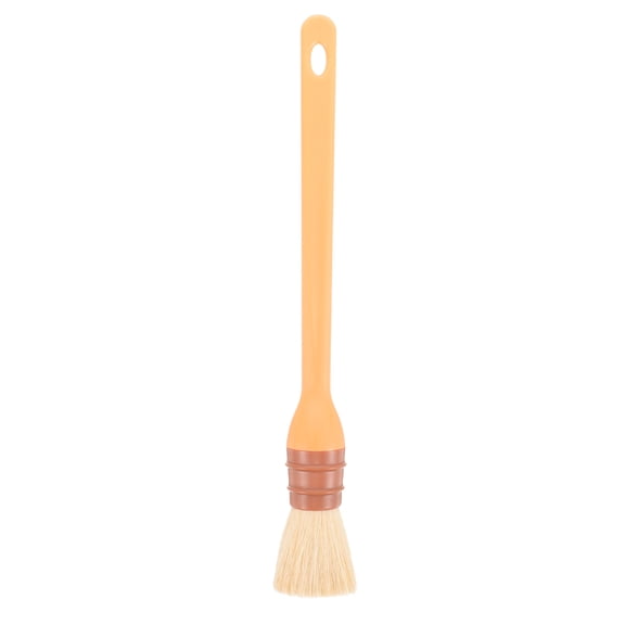 FENGGUIQU Wool Basting Brush for BBQ Grilling and Baking, Kitchen Sauce Spreader for Marinades and Cooking