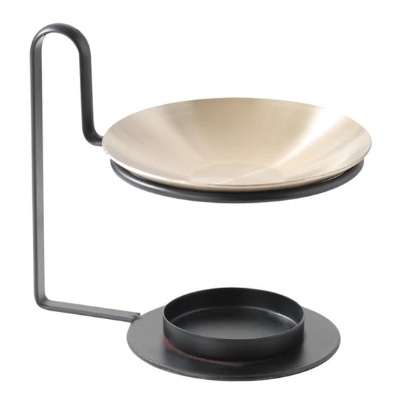 Oil Burner Aroma Burner Oil Diffuser Iron Stainless Steel Multi-purpose Living Room Bedroom Office Gift