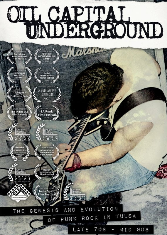 Oil Capital Underground: The Genesis & Evolution Of Punk Rock In Tulsa Late 70s To Mid-90s (DVD)