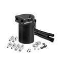 thumbnail image 1 of Oil Catch Can Reservoir Tank Kit Engine Black Polish Baffled Universal Aluminum, 1 of 5