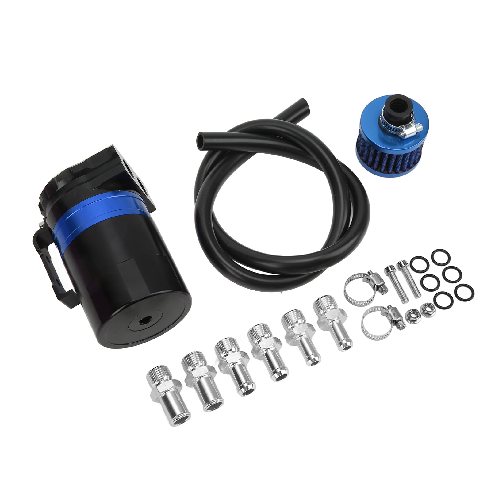 Oil Catch ,Car Oil Catch Can Internal Baffle Dual Chamber Filter