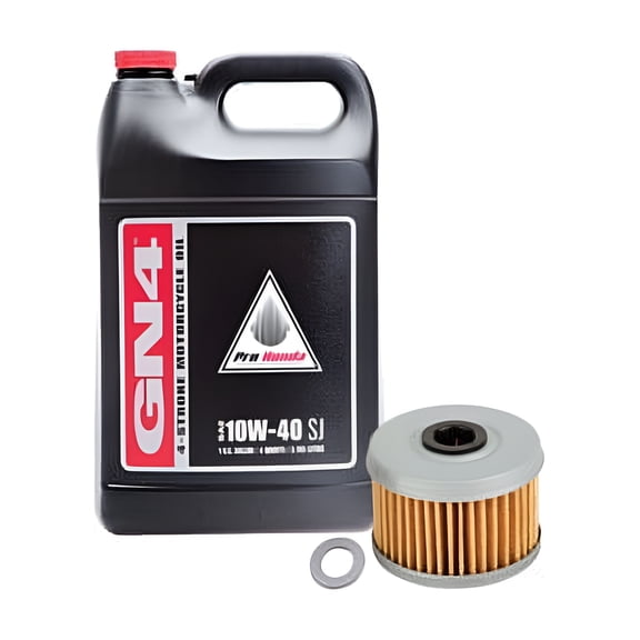 Oil Change Kit Pro-Honda GN4 10W-40 for Honda Rancher 420 2x4 ES 2015-2016