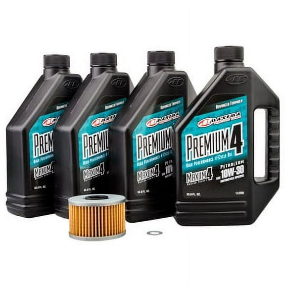 Oil Change Kit With Maxima Premium 10W-30 For Honda