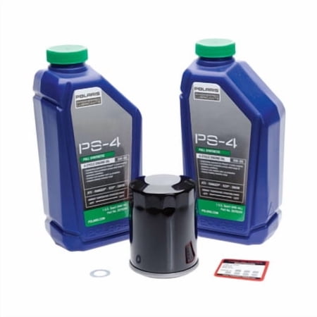 Oil Change Kit With Polaris PS-4 Plus 5W-50 for Polaris RANGER 800 HD 2014