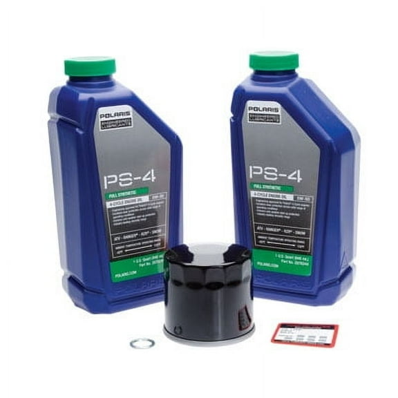Oil Change Kit With Polaris PS-4 Plus 5W-50 for Polaris SPORTSMAN 850 XP EFI 2013