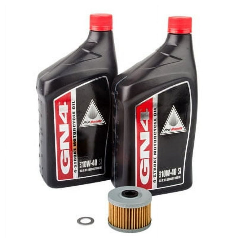 Oil Change Kit With Pro Honda GN4 10W 40 For Honda Walmart