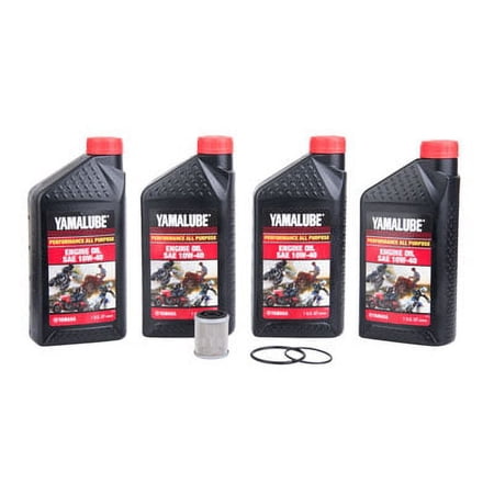 Oil Change Kit With Yamalube All Purpose 10W-40 For Yamaha